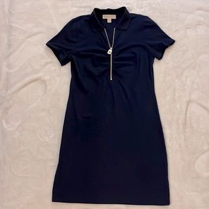 Michael Kors navy shirt dress size S